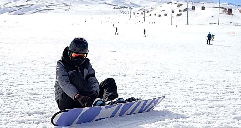 erciyes kayak merkezi tekir pisti